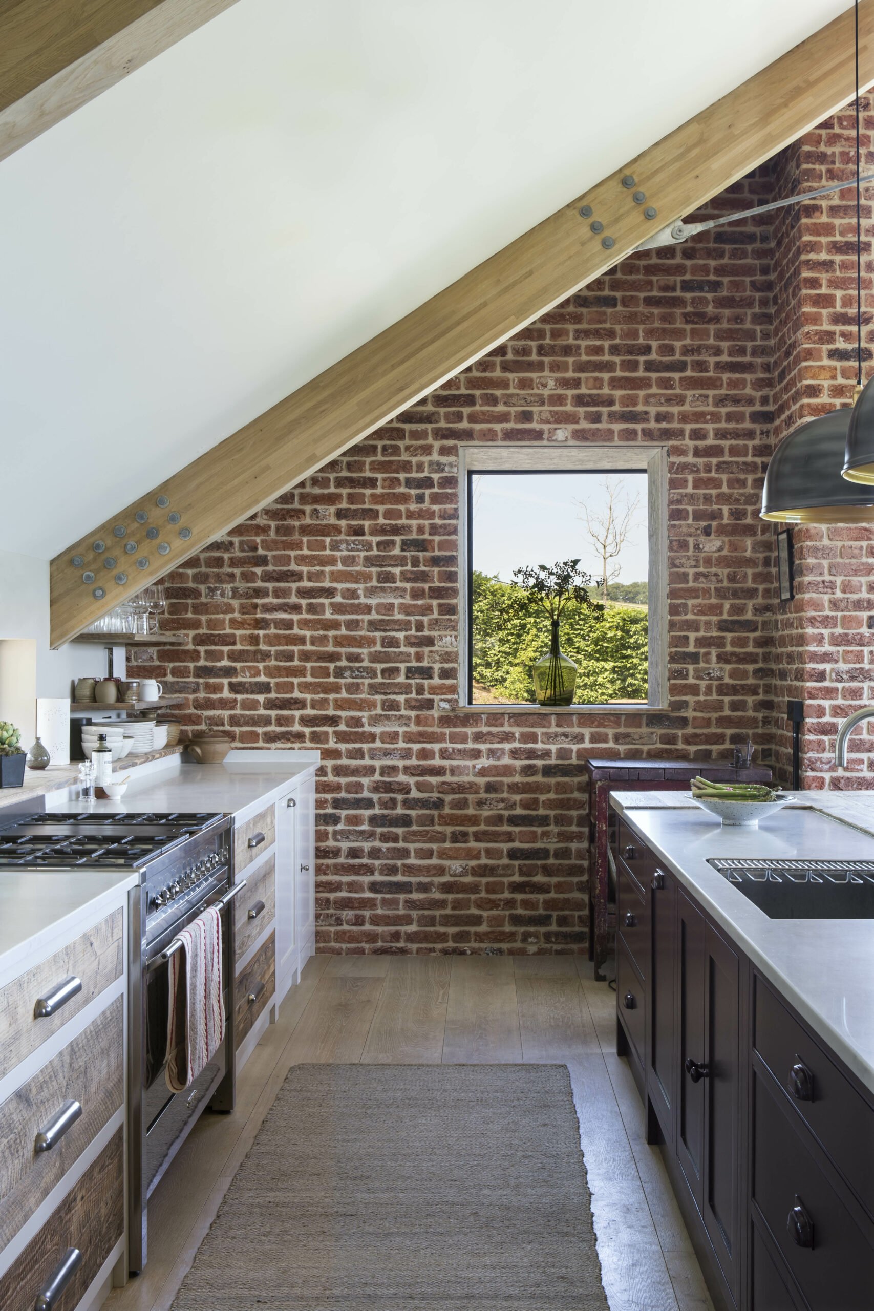 loft style interior design kitchen